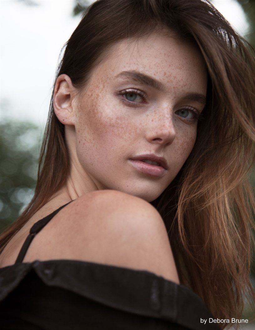 Celine Bethmann in a swimsuit