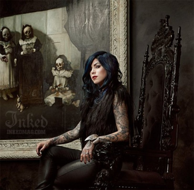 Kat von D and Mother