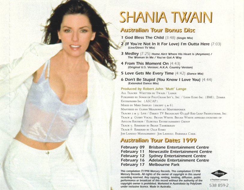 Shania Twin Maxim