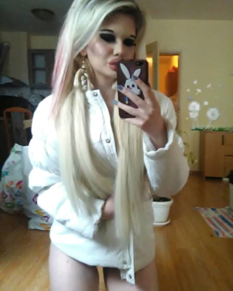 Alexandra Florinskaya in the underwear of Ivanovo Ivanov