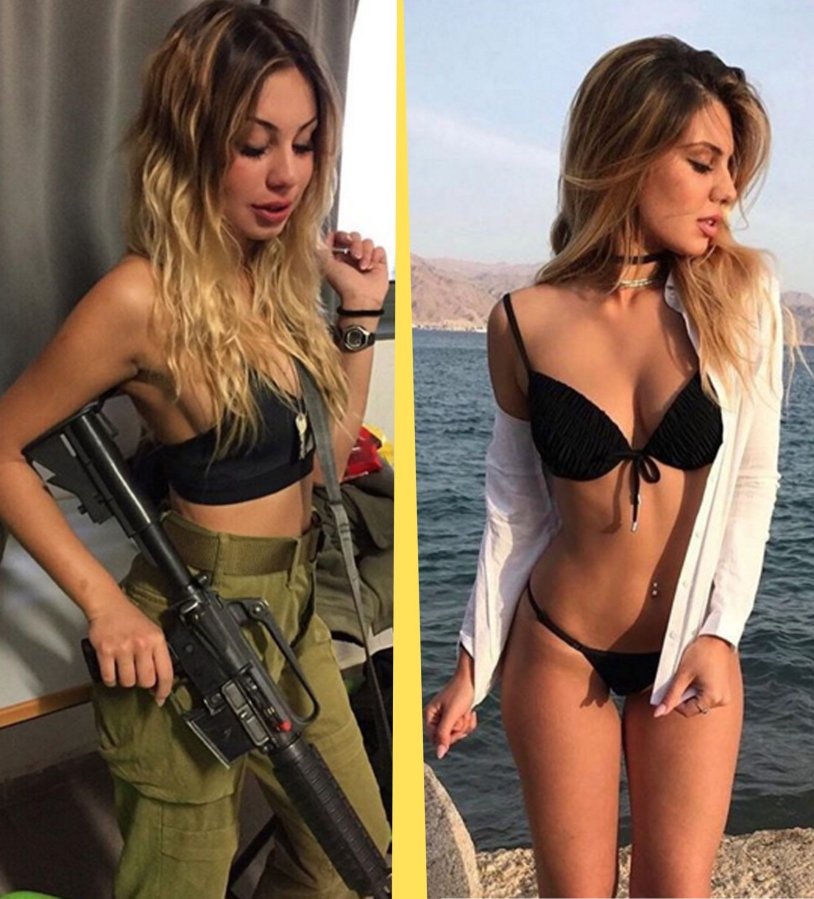 Sexy girls in the Israeli army