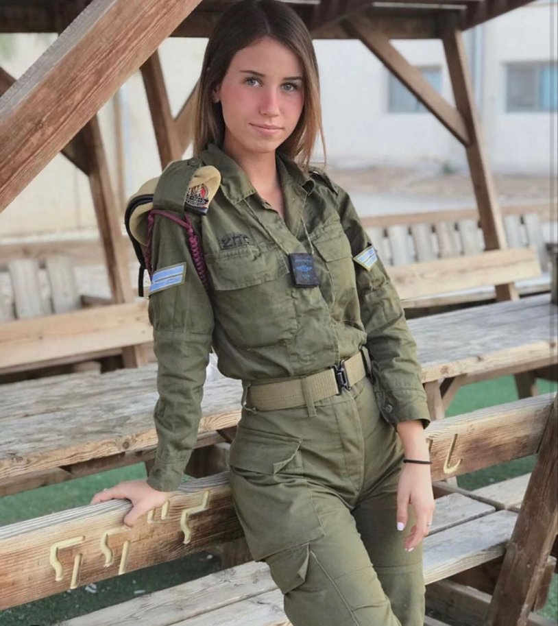 Girls in military uniform