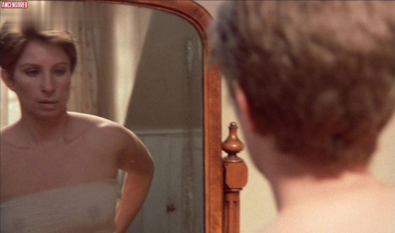 Barbara Streisand in his youth in a swimsuit