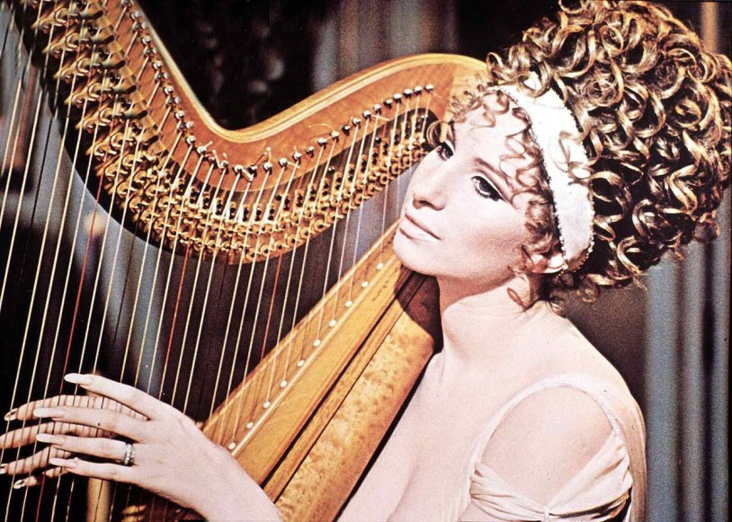 Barbara Streisand in a swimsuit