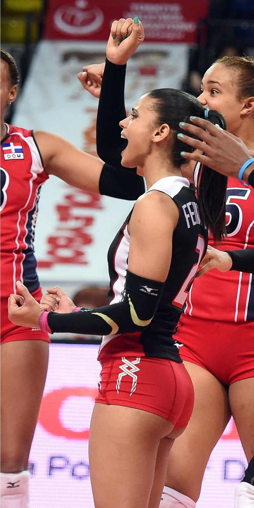 Volleyball player from the Dominican Republic Fernandez Perez