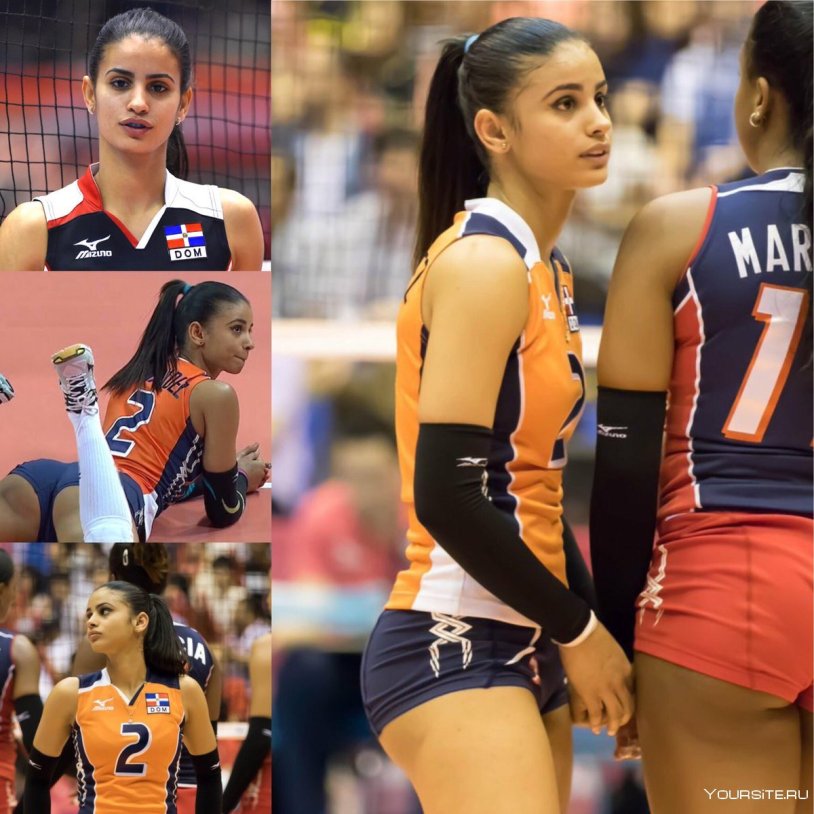 21 year old volleyball player from the Dominican Republic Fernandez Perez Vinifer Maria