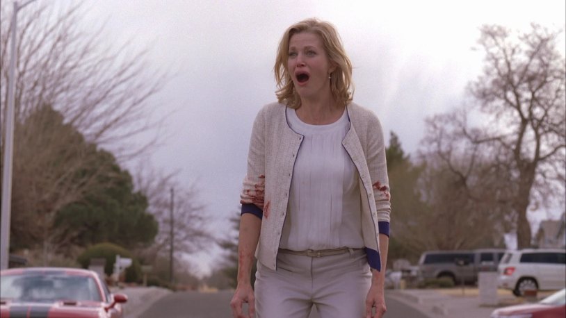 GIF Walter and Skyler White