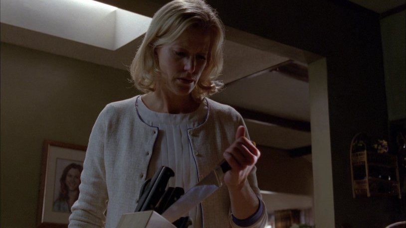 Skyler White bed scene