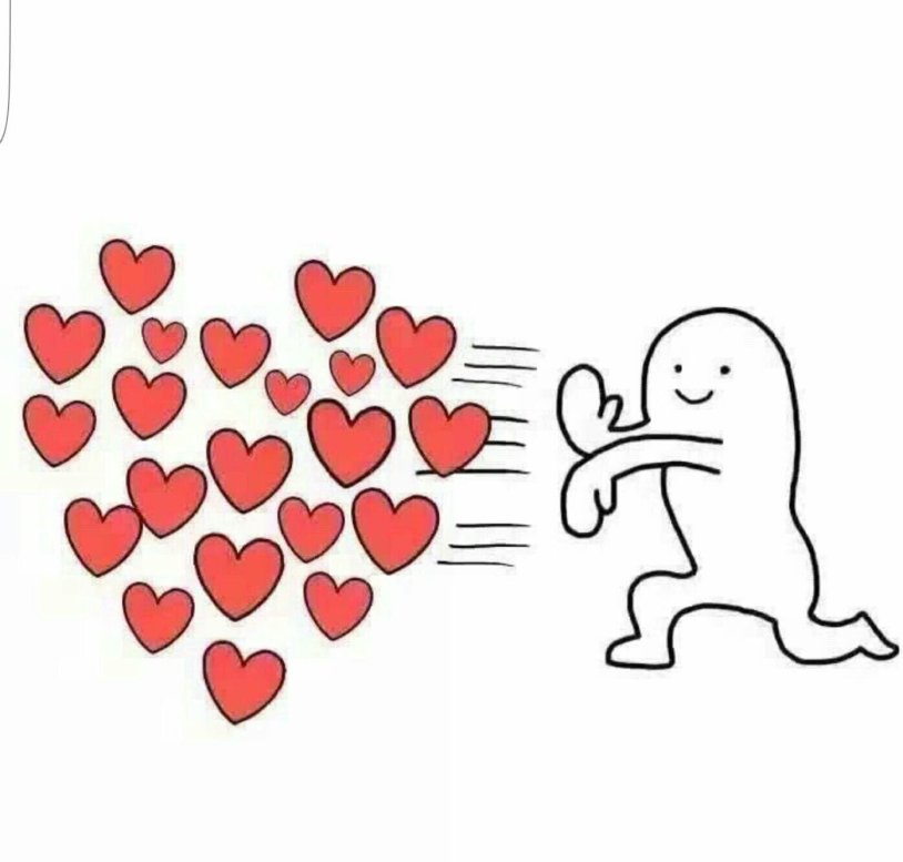 Drawings for sketching hearts