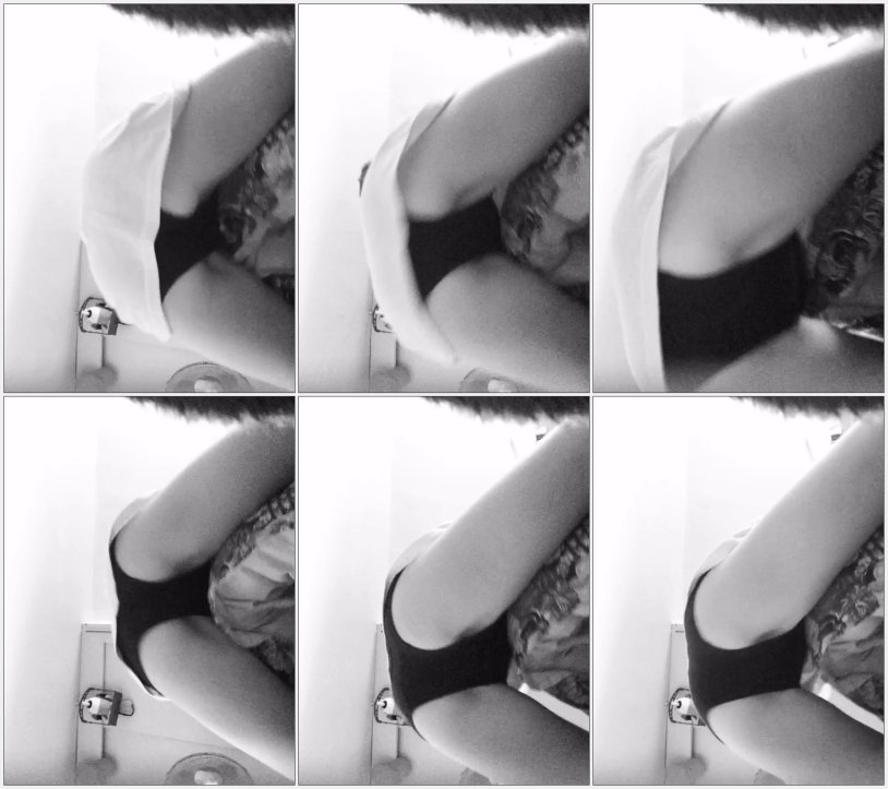 Girl in panties homemade