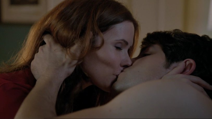 Bitsy Talloch naked in the cinema