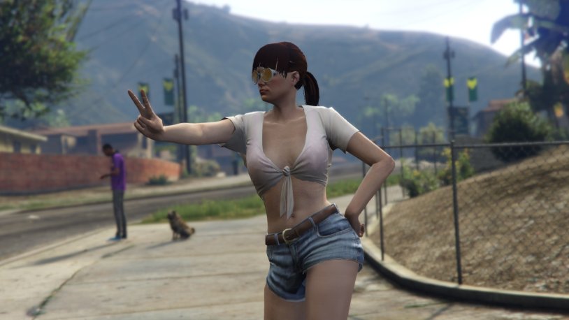 GTA 5 characters girl Tracy