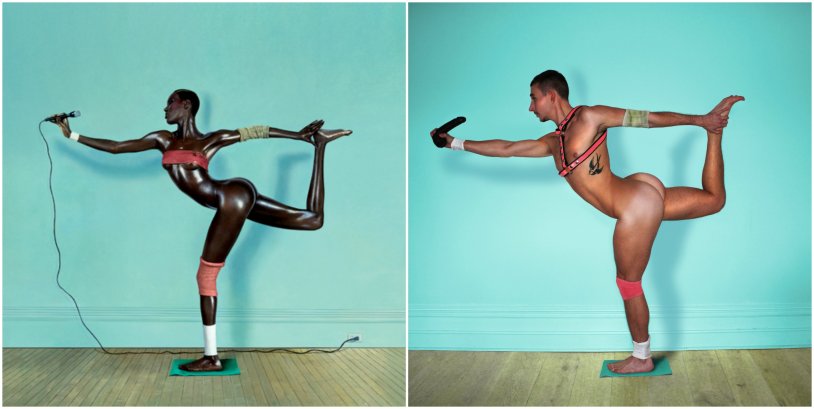 Tracy de Santa chest