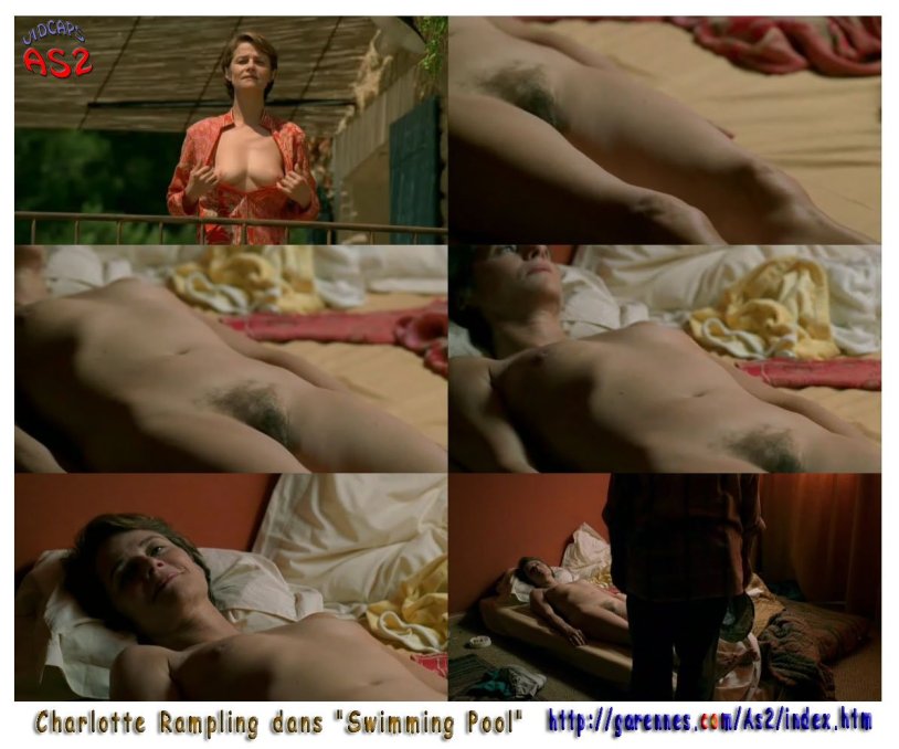 Charlotte Rampling nude in the cinema
