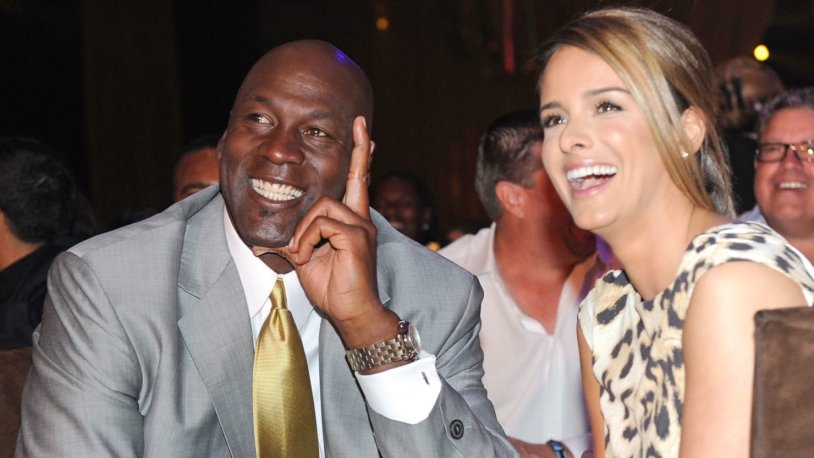 Michael Jordan and Ivette Iveto