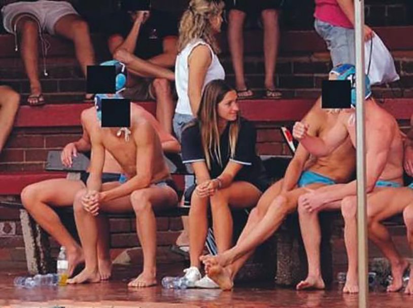 Harvard naked students