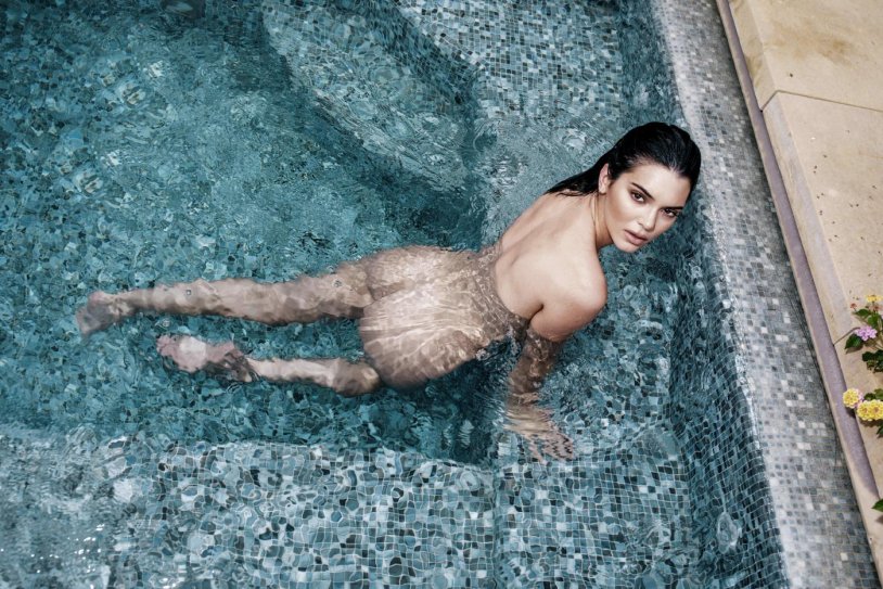 Kendall Jenner is naked