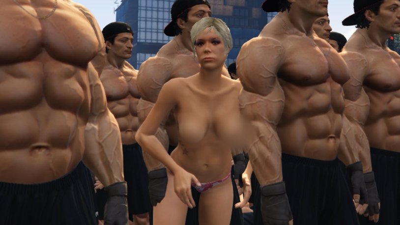 Girl from the loading screen GTA 5