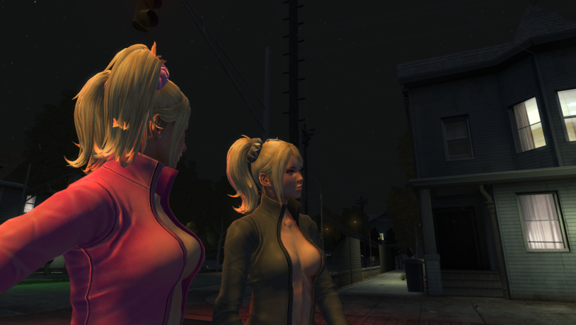 Naked people in GTA Weiss City