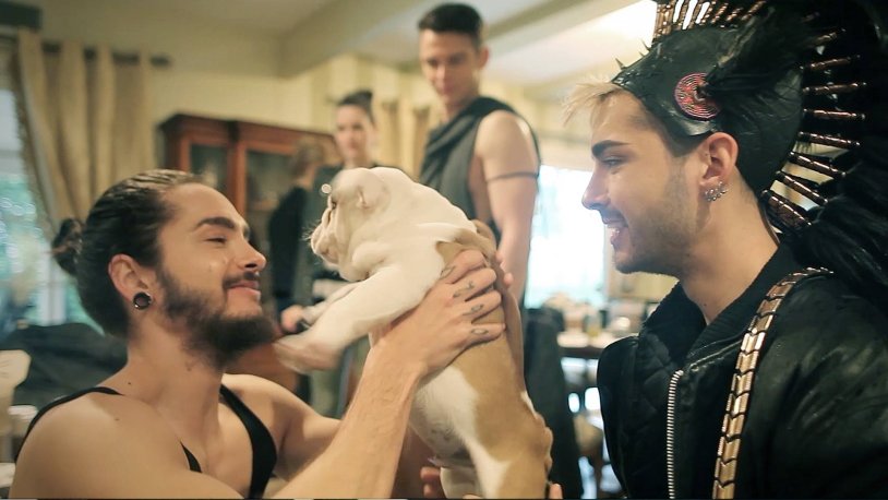 Tom Kaulitz and Dima Bilan