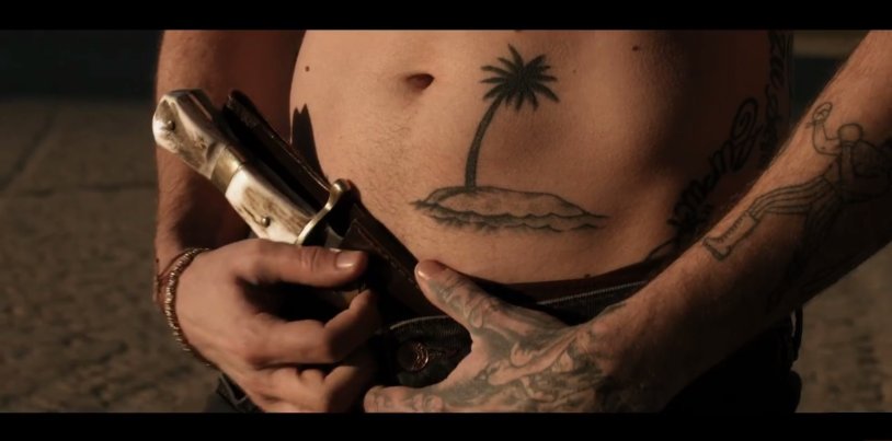 Bill Kaulitz tattoo star