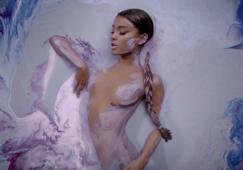 Ariana Grande photo from the clip