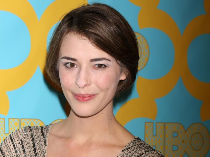 Tina Mase naked on a chair