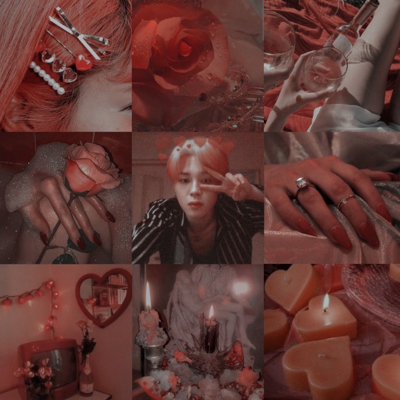 Jimin aesthetics collage