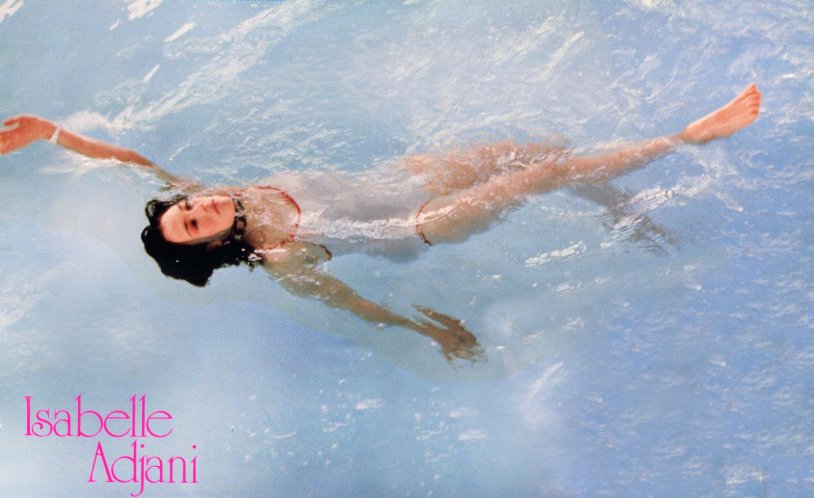 Isabelle Adjani in his youth naked