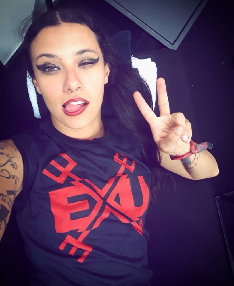 Fernanda Lira in a swimsuit