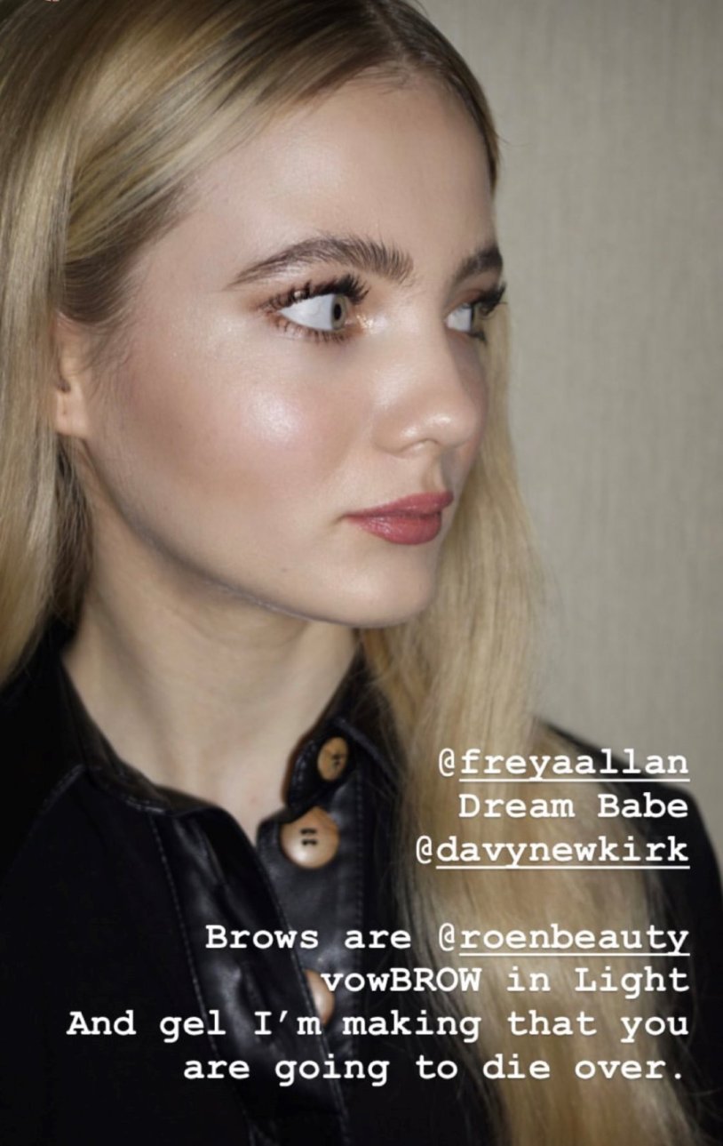 Freya Allan tell me 4 good things about yourself translation