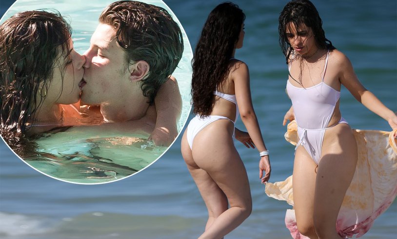 Camila Cabello in a swimsuit 2022
