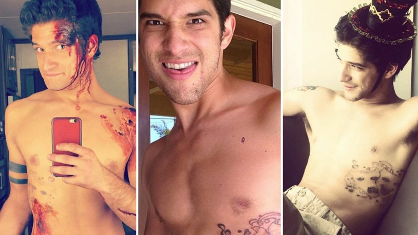 Tyler POSITS AND HIS GIRL