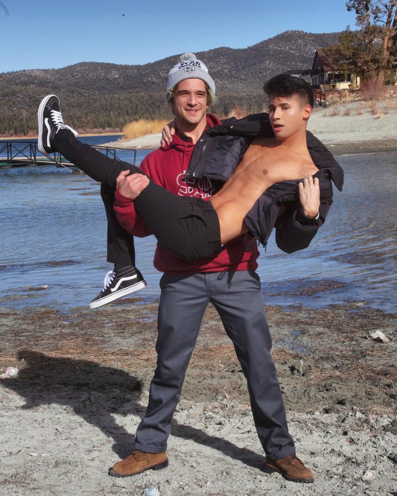 Dylan O'Brien and Tyler Uzi