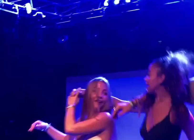 Madelin Petsh in underwear