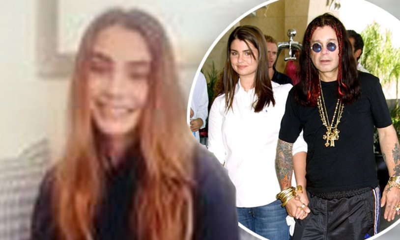 Ozzi Osbourne in his youth naked