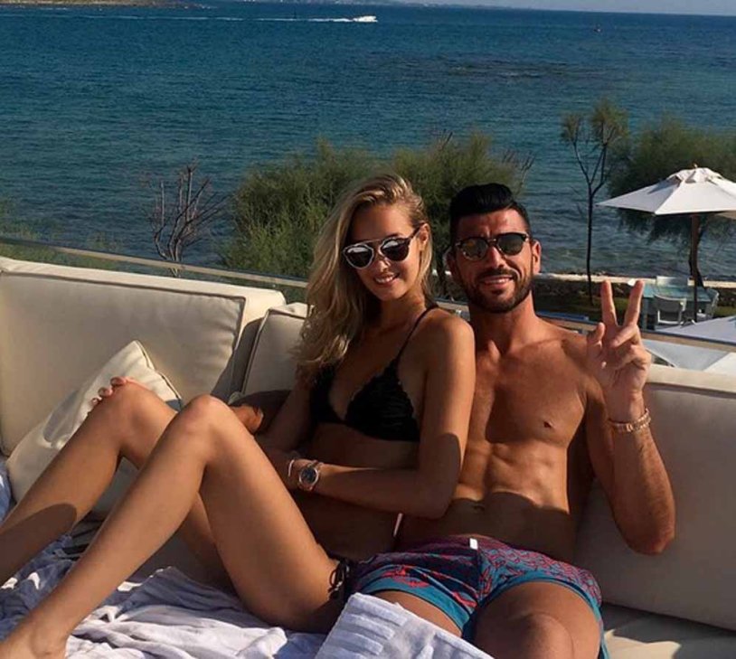 Graceano Pelle footballer wife