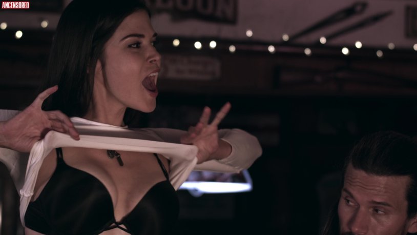 Richard Branson with a girl