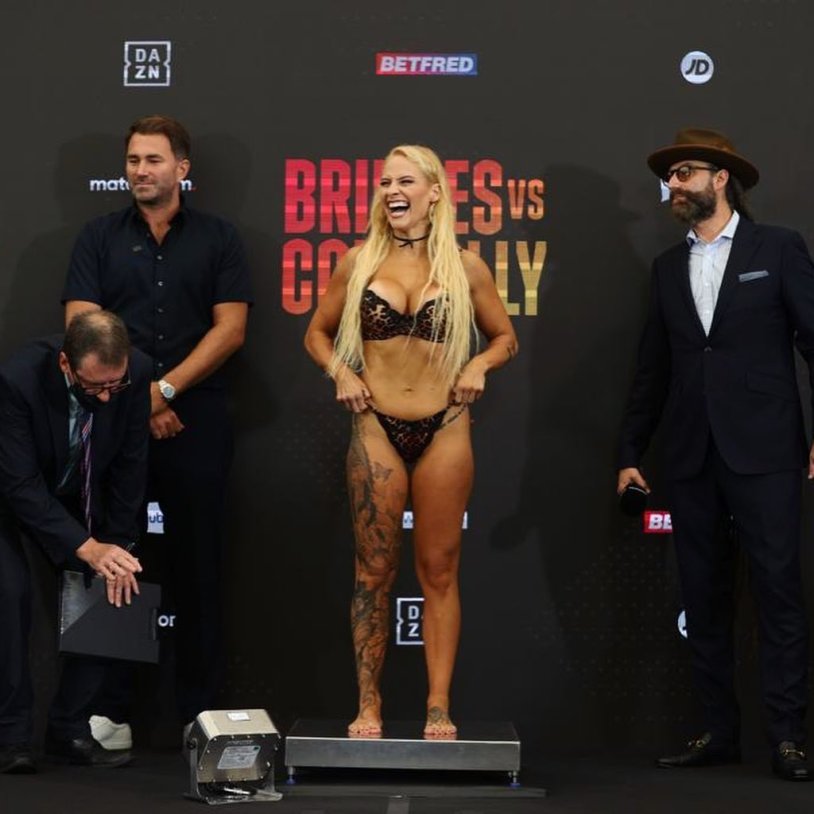 Ebanie “Blonde Bomber” Bridges