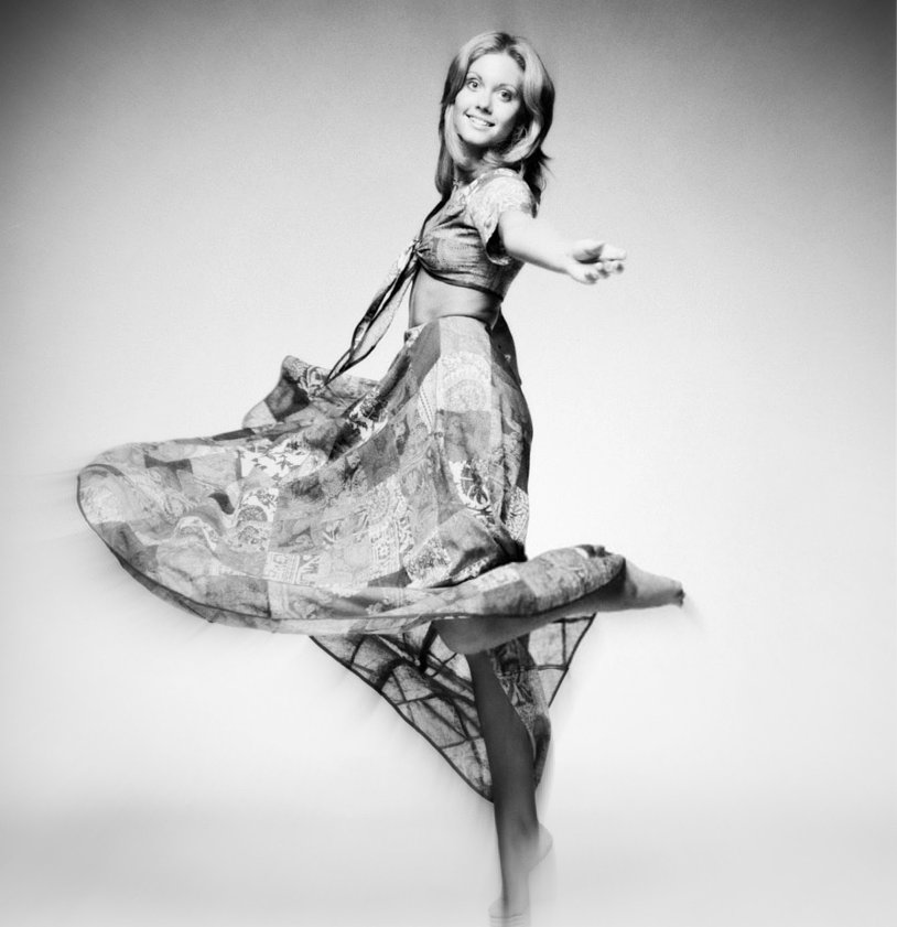 Olivia Newton John photo in a swimsuit for playing magazine