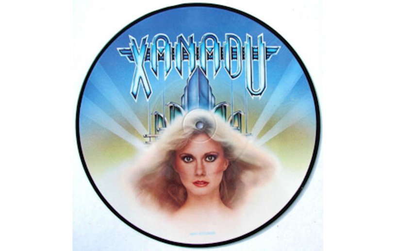 Olivia Newton-John in a swimsuit