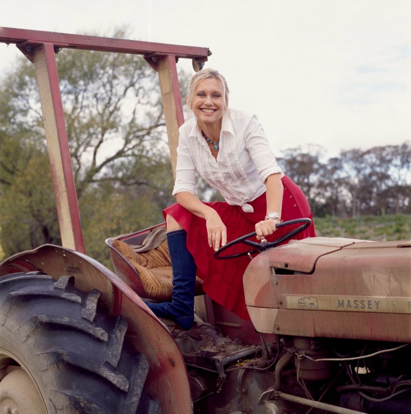 Olivia Newton is young