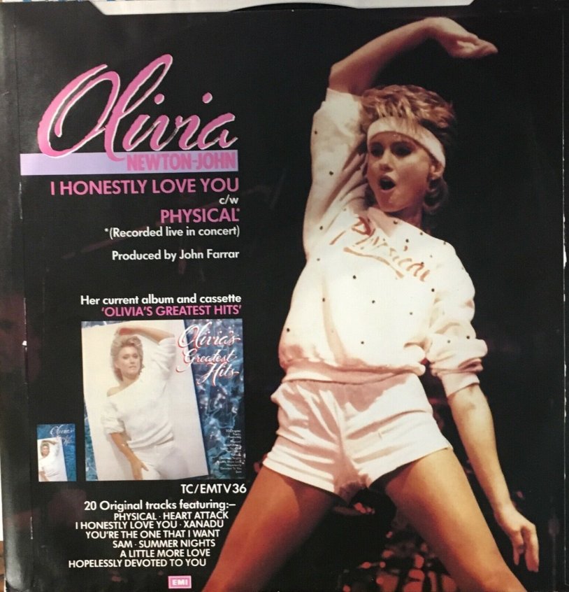 Olivia Newton-John with daughter 1986