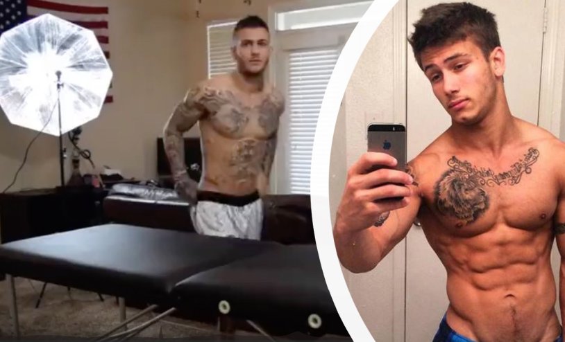 Naked member Michael Hoffman