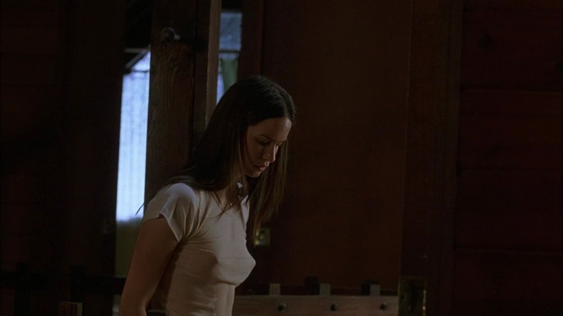 Naked Katherine Waterston in the movie "Congenital vice