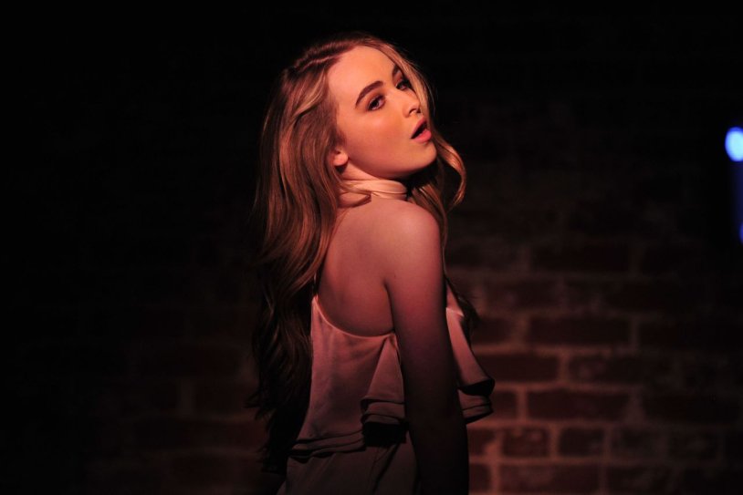 Sabrina Carpenter in a swimsuit