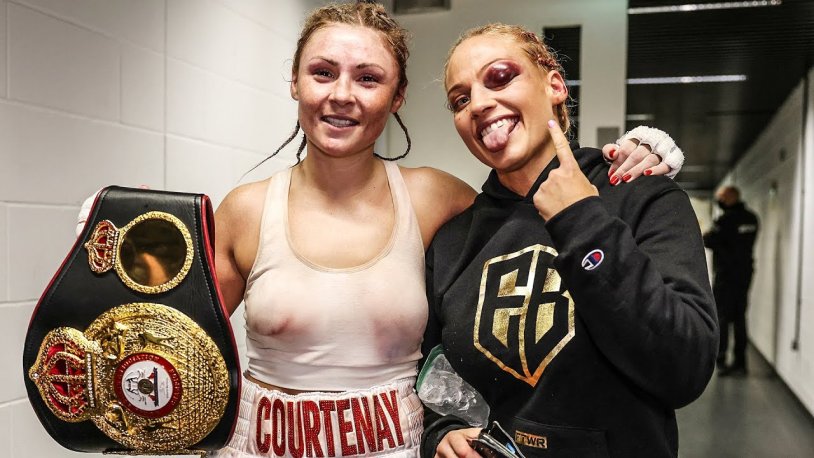 Women's boxing Shannon Courtney