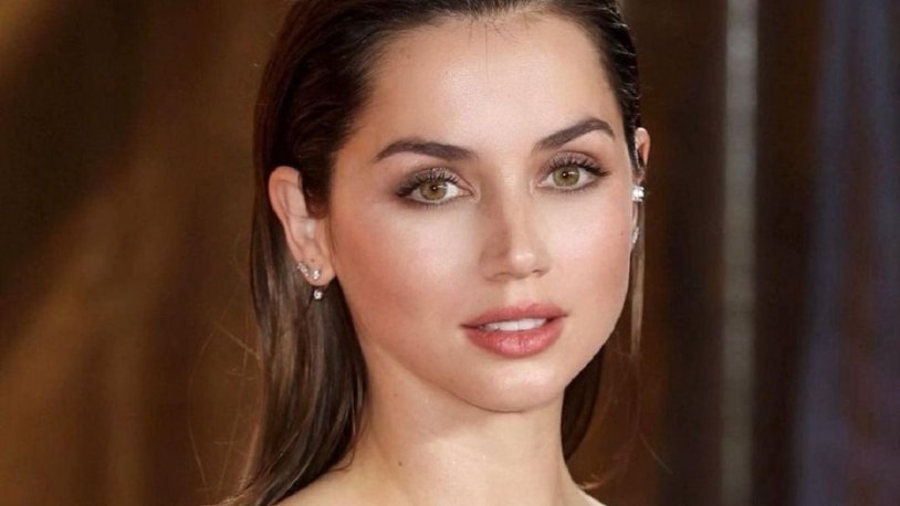 Ana de Armas with bangs