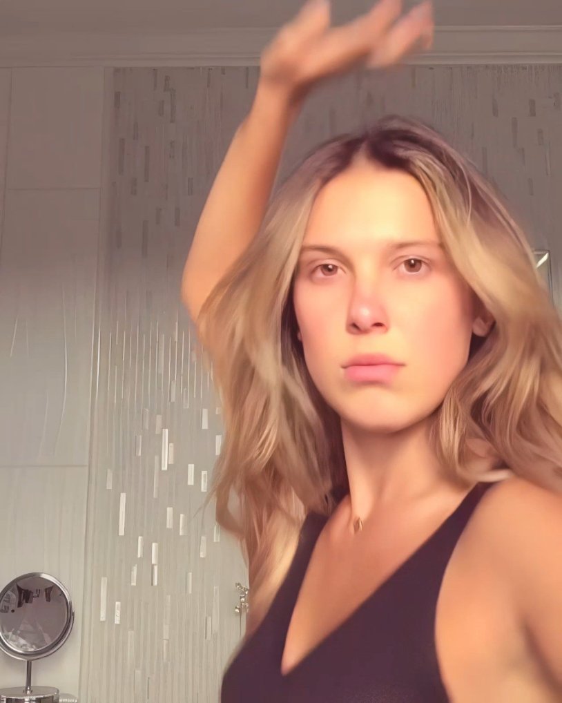 Millie Bobby Brown Facial Fake