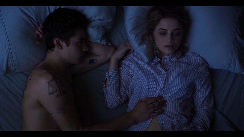 Hardin and Tessa in the bathroom